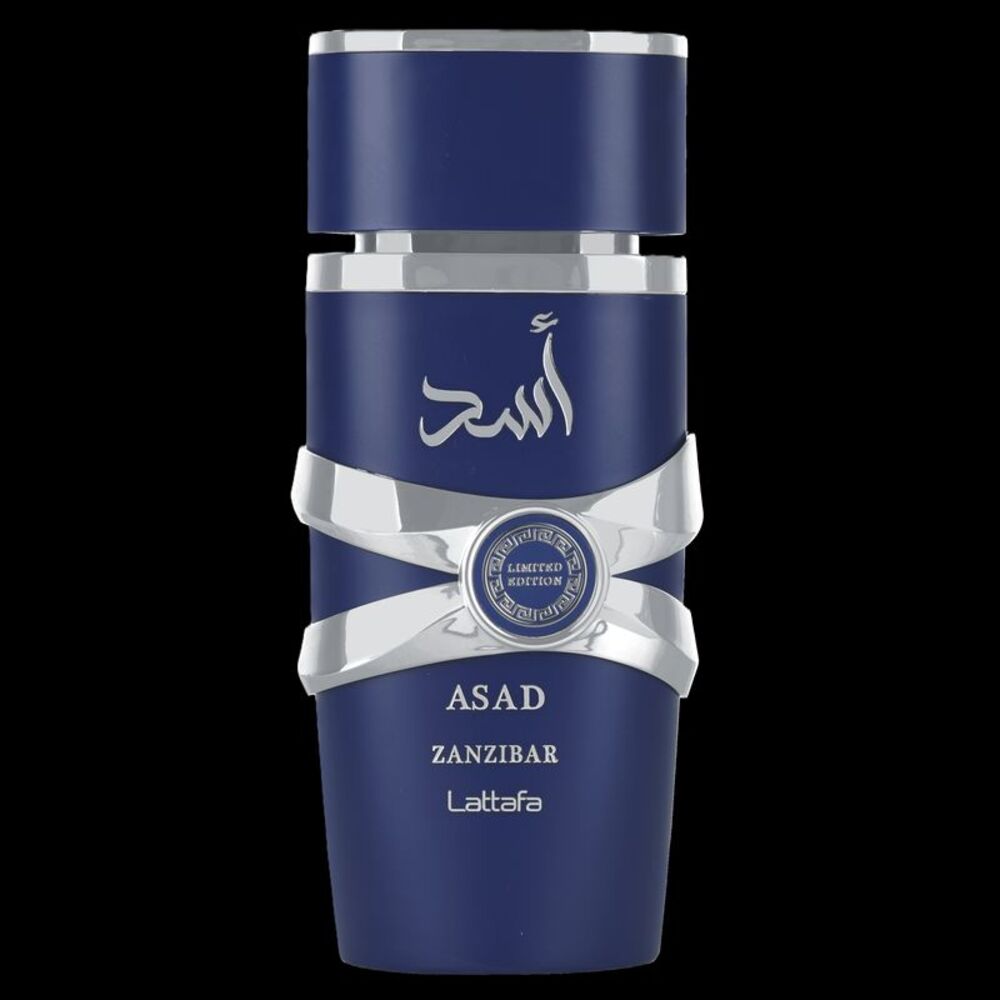 Lattafa Asad Zanzibar Eau de Parfum EDP Spray for Men 3.4 oz / 100 ml - New